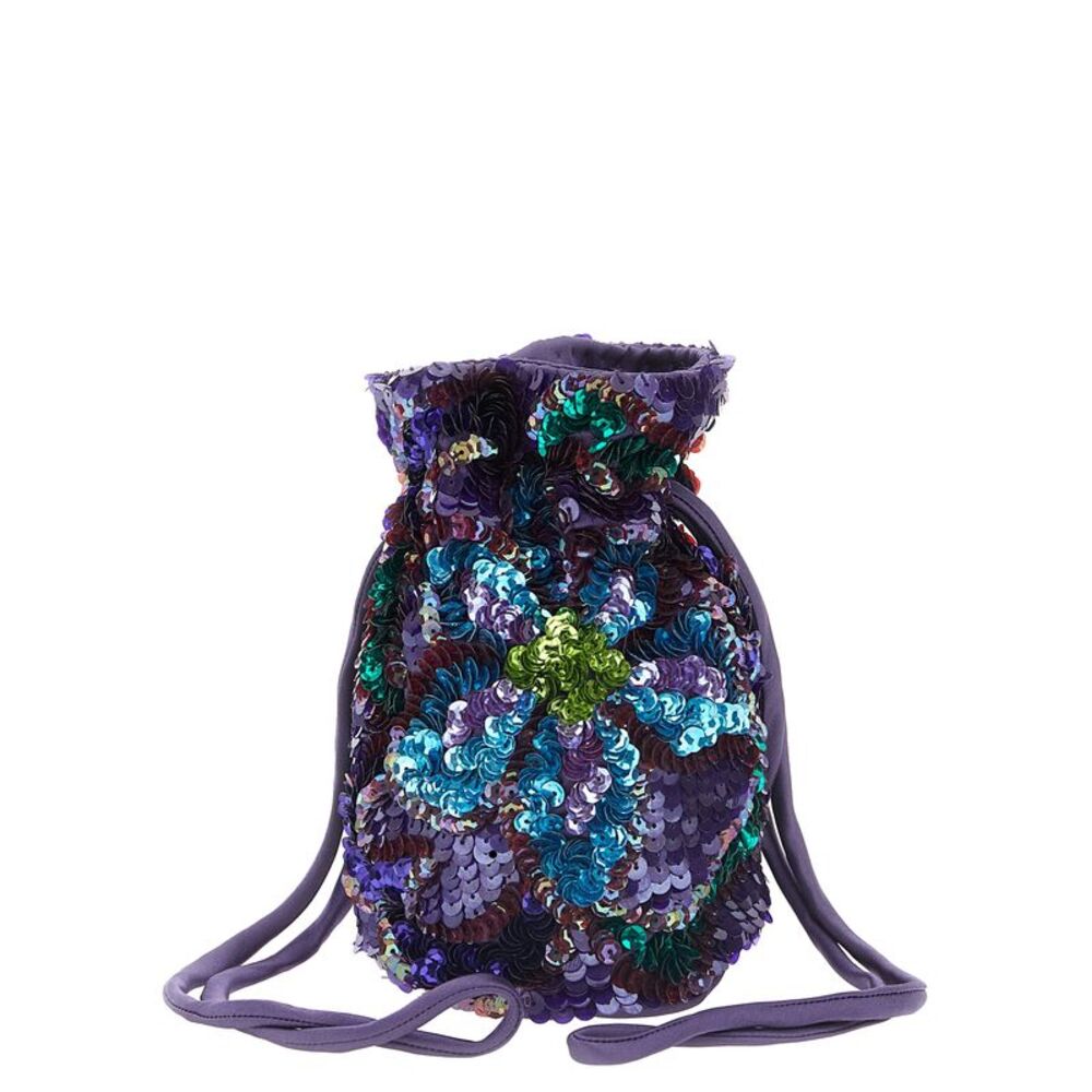 P.A.R.O.S.H. Purple Polyamide Shoulder Women's Bag